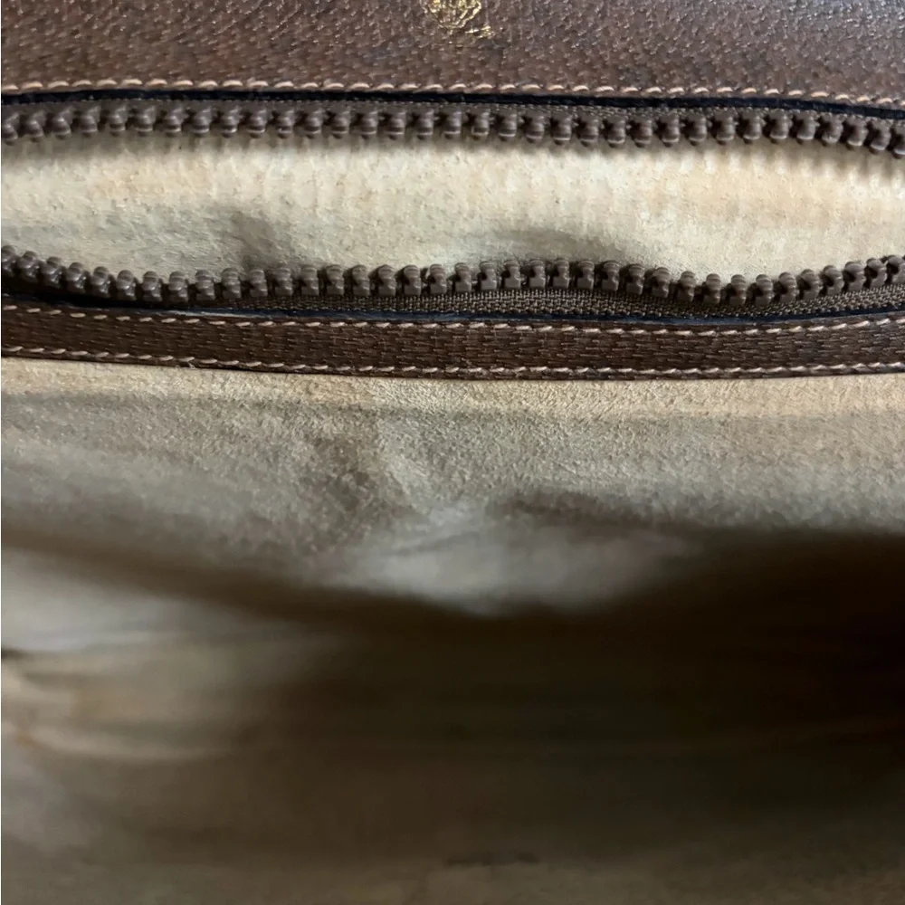 Gucci Brown Patterned Men's Briefcase